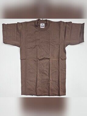 Pro Club Heavyweight Crew Neck T-Shirt Small Brown